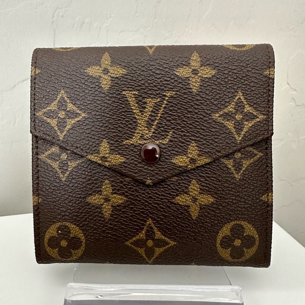 Vintage Louis Vuitton Monogram Portefeiulle Elise Trifold Wallet - Picture 1 of 10